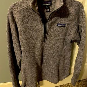 Patagonia 1/4 womens zip up sweater